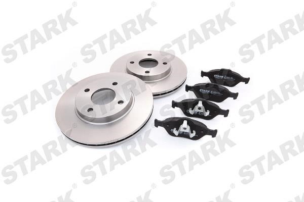 Stark SKBK-1090056 Front ventilated brake discs with pads, set SKBK1090056