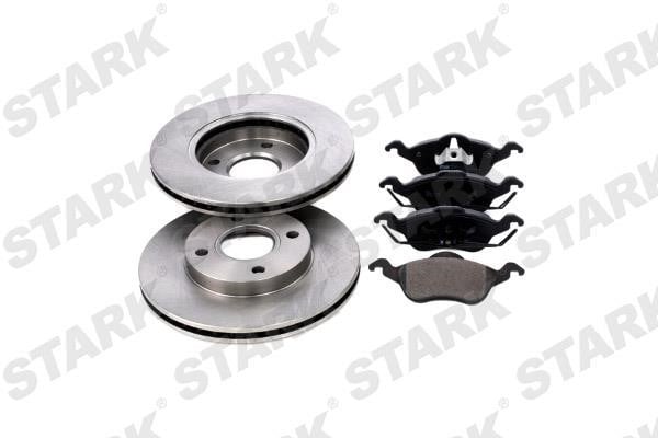 Stark SKBK-1090029 Front ventilated brake discs with pads, set SKBK1090029