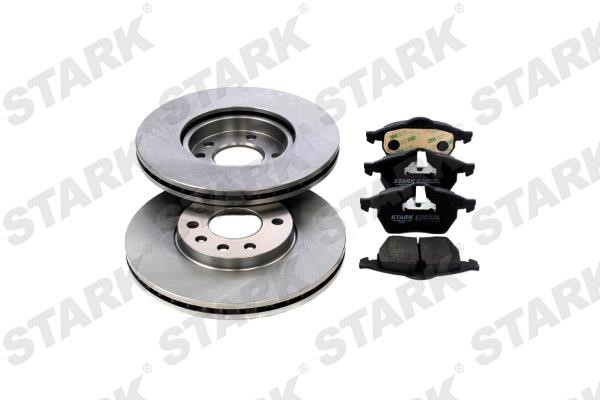 Stark SKBK-1090095 Front ventilated brake discs with pads, set SKBK1090095