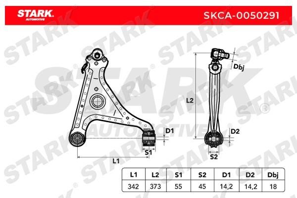 Stark SKCA-0050291 Track Control Arm SKCA0050291