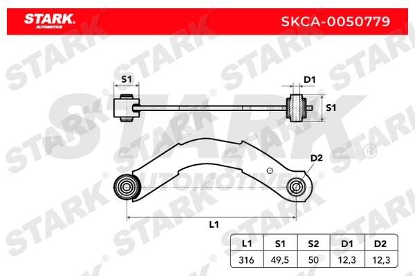 Stark SKCA-0050779 Track Control Arm SKCA0050779