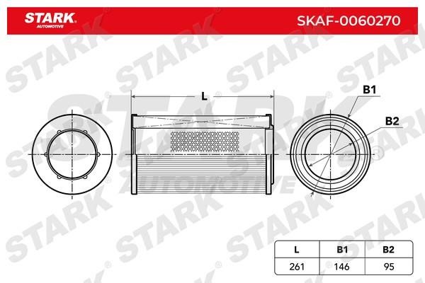 Stark SKAF-0060270 Air filter SKAF0060270