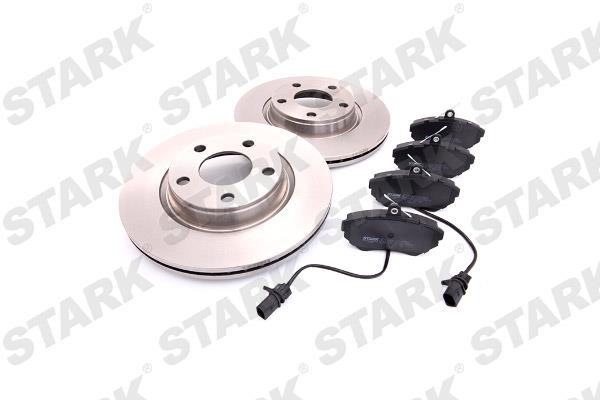 Stark SKBK-1090107 Front ventilated brake discs with pads, set SKBK1090107