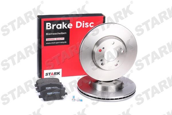 Stark SKBK-1090249 Front ventilated brake discs with pads, set SKBK1090249