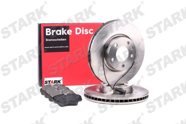 Stark SKBK-1090339 Front ventilated brake discs with pads, set SKBK1090339