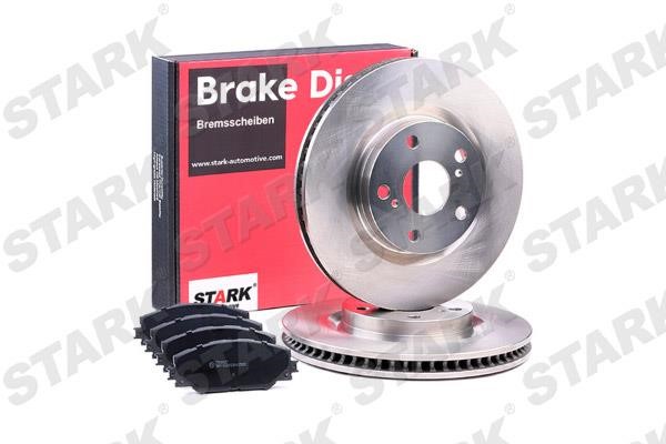 Stark SKBK-1090371 Front ventilated brake discs with pads, set SKBK1090371