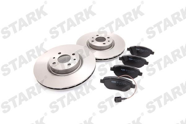 Stark SKBK-1090152 Front ventilated brake discs with pads, set SKBK1090152