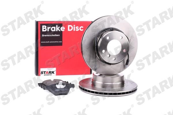 Stark SKBK-1090280 Front ventilated brake discs with pads, set SKBK1090280