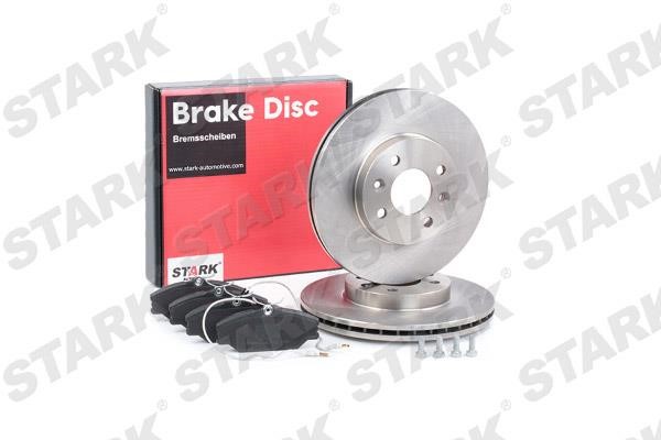 Stark SKBK-1090228 Front ventilated brake discs with pads, set SKBK1090228