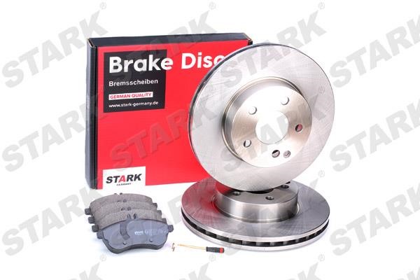 Stark SKBK-1090244 Front ventilated brake discs with pads, set SKBK1090244
