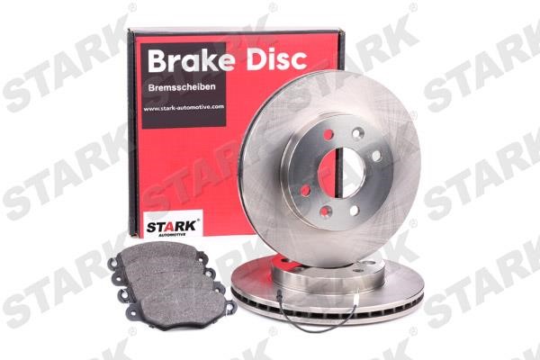 Stark SKBK-1090250 Front ventilated brake discs with pads, set SKBK1090250