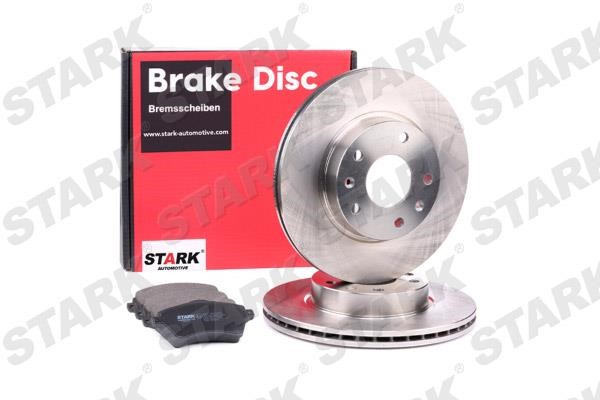 Stark SKBK-1090130 Front ventilated brake discs with pads, set SKBK1090130