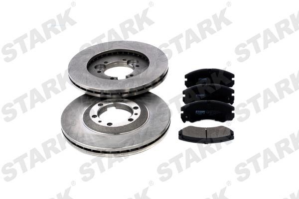 Stark SKBK-1090141 Front ventilated brake discs with pads, set SKBK1090141
