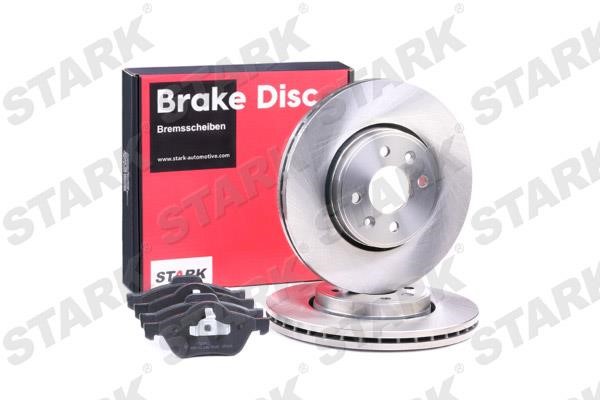 Stark SKBK-1090270 Front ventilated brake discs with pads, set SKBK1090270
