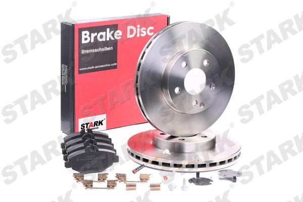 Stark SKBK-1090104 Front ventilated brake discs with pads, set SKBK1090104