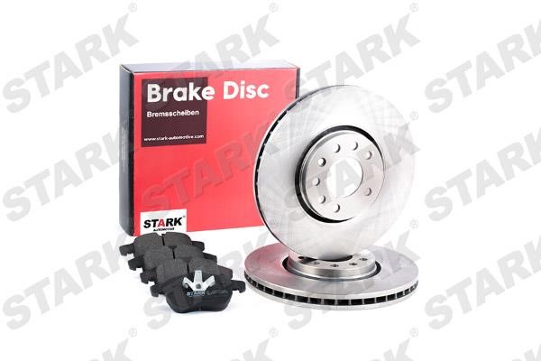Stark SKBK-1090252 Front ventilated brake discs with pads, set SKBK1090252
