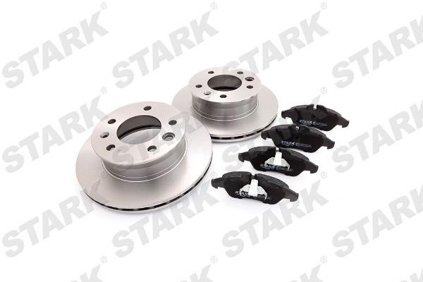 Stark SKBK-1090158 Front ventilated brake discs with pads, set SKBK1090158