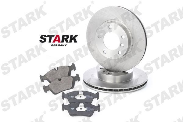 Stark SKBK-1090038 Front ventilated brake discs with pads, set SKBK1090038