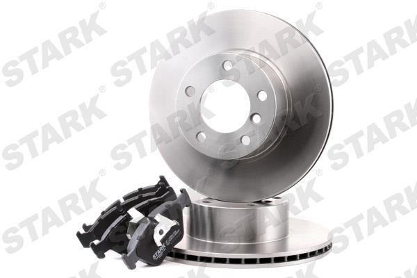 Stark SKBK-1090218 Front ventilated brake discs with pads, set SKBK1090218