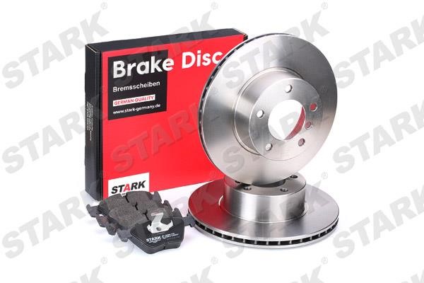 Stark SKBK-1090222 Front ventilated brake discs with pads, set SKBK1090222