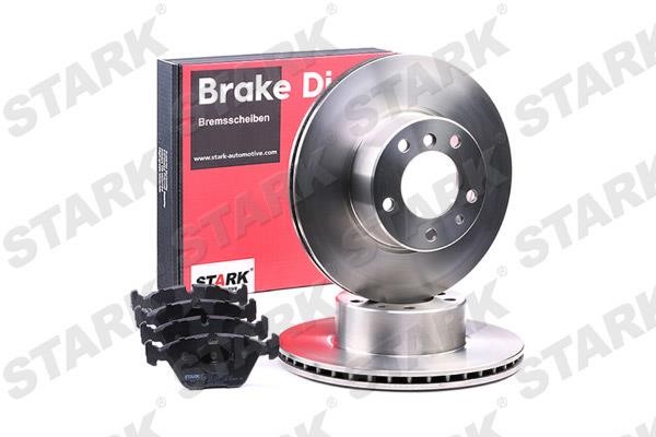 Stark SKBK-1090255 Front ventilated brake discs with pads, set SKBK1090255