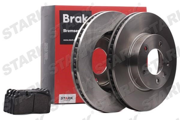 Stark SKBK-1090394 Front ventilated brake discs with pads, set SKBK1090394