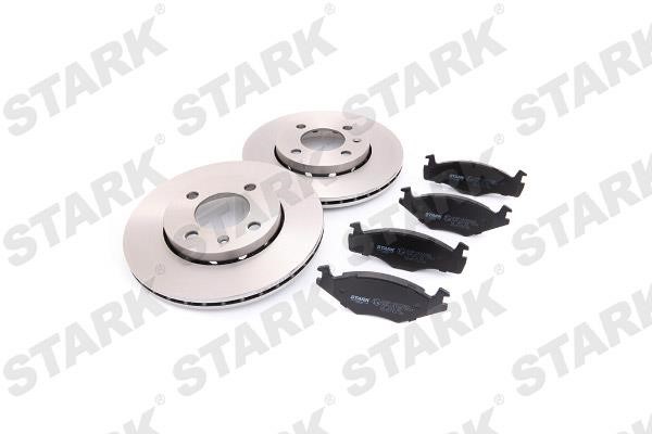 Stark SKBK-1090068 Front ventilated brake discs with pads, set SKBK1090068