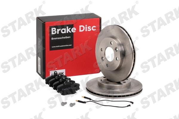 Stark SKBK-1090059 Front ventilated brake discs with pads, set SKBK1090059