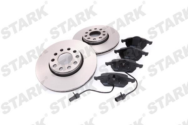 Stark SKBK-1090093 Front ventilated brake discs with pads, set SKBK1090093