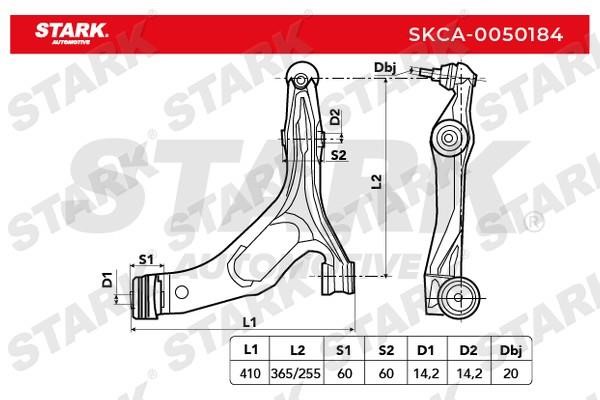 Stark SKCA-0050184 Track Control Arm SKCA0050184