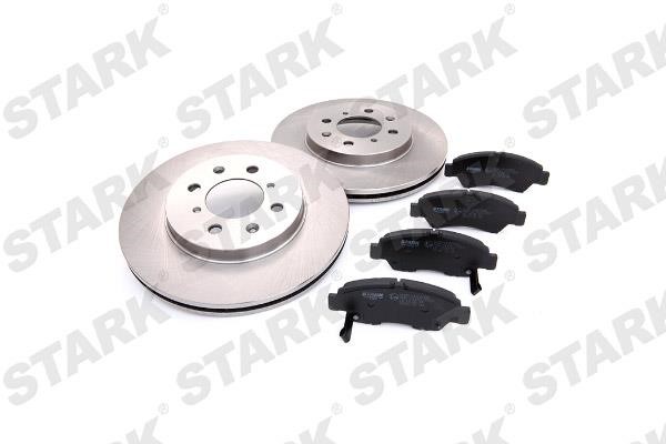 Stark SKBK-1090120 Front ventilated brake discs with pads, set SKBK1090120