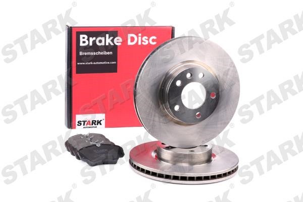 Stark SKBK-1090172 Front ventilated brake discs with pads, set SKBK1090172