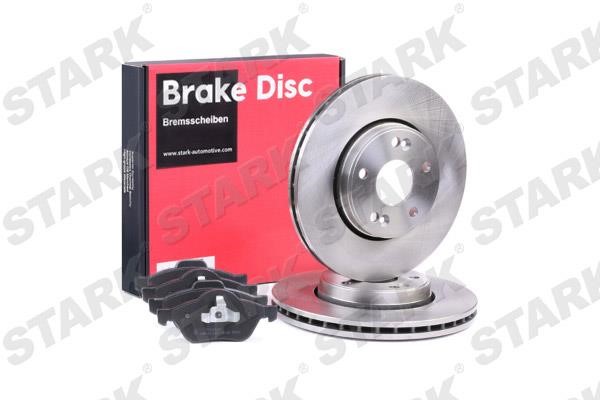 Stark SKBK-1090165 Front ventilated brake discs with pads, set SKBK1090165