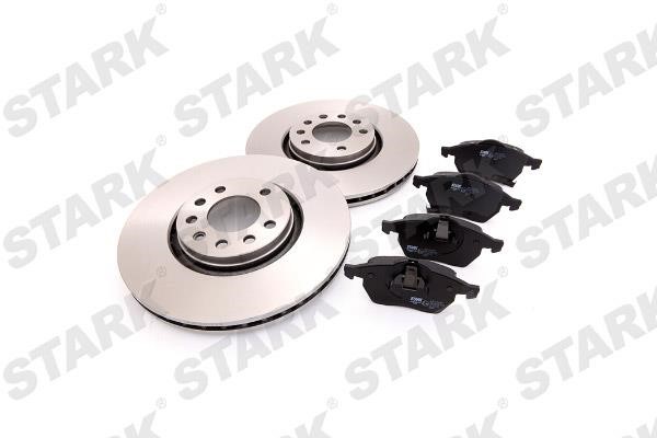 Stark SKBK-1090263 Front ventilated brake discs with pads, set SKBK1090263
