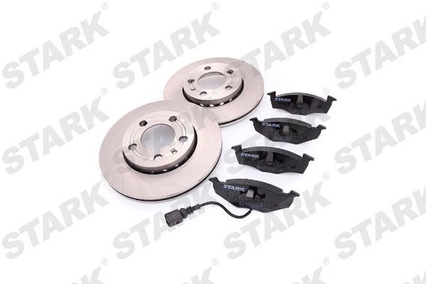Stark SKBK-1090075 Front ventilated brake discs with pads, set SKBK1090075