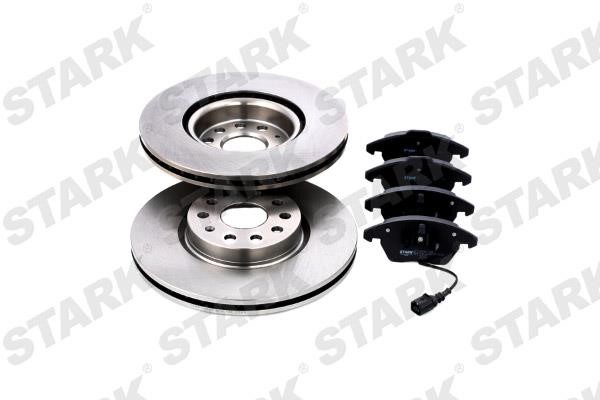 Stark SKBK-1090019 Front ventilated brake discs with pads, set SKBK1090019