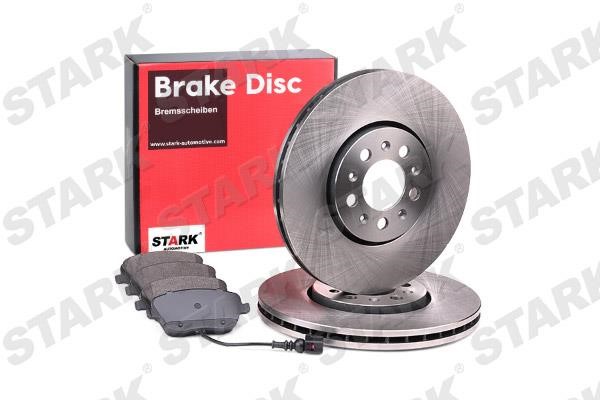 Stark SKBK-1090083 Front ventilated brake discs with pads, set SKBK1090083