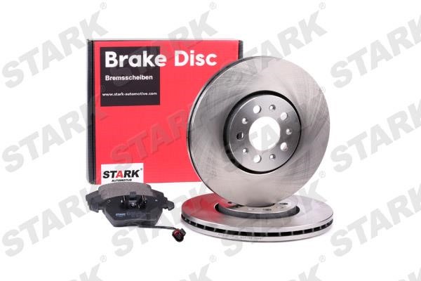 Stark SKBK-1090361 Front ventilated brake discs with pads, set SKBK1090361