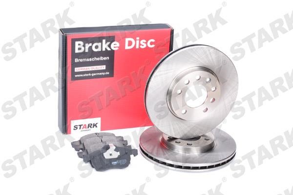 Stark SKBK-1090011 Front ventilated brake discs with pads, set SKBK1090011