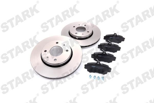 Stark SKBK-1090112 Front ventilated brake discs with pads, set SKBK1090112