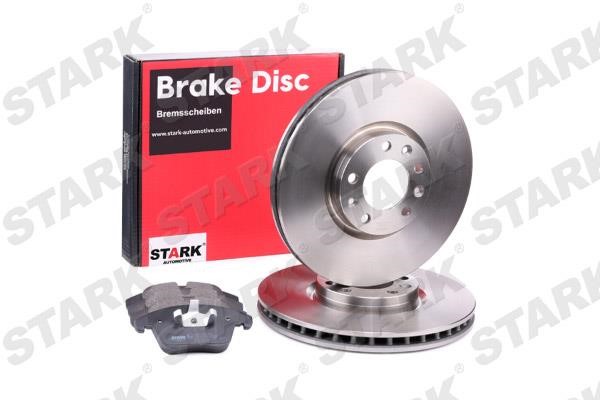 Stark SKBK-1090241 Front ventilated brake discs with pads, set SKBK1090241