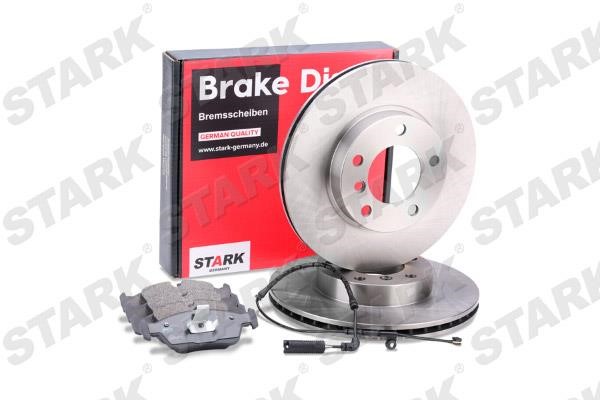 Stark SKBK-1090306 Front ventilated brake discs with pads, set SKBK1090306