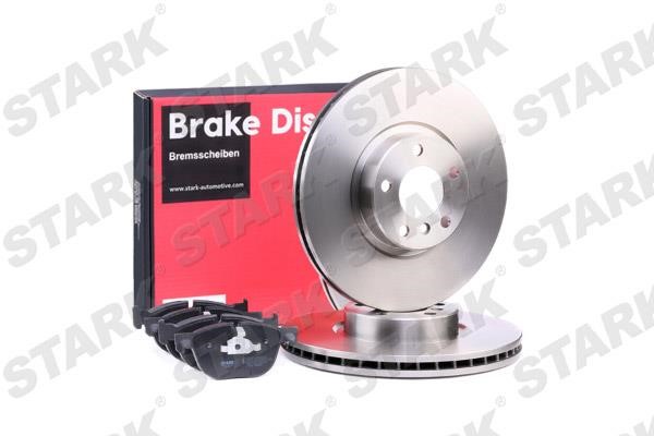 Stark SKBK-1090367 Front ventilated brake discs with pads, set SKBK1090367