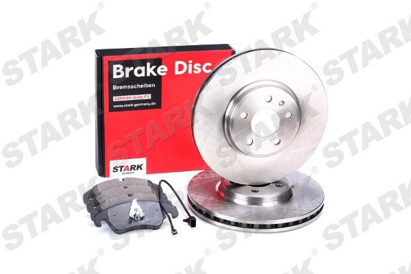 Stark SKBK-1090102 Front ventilated brake discs with pads, set SKBK1090102