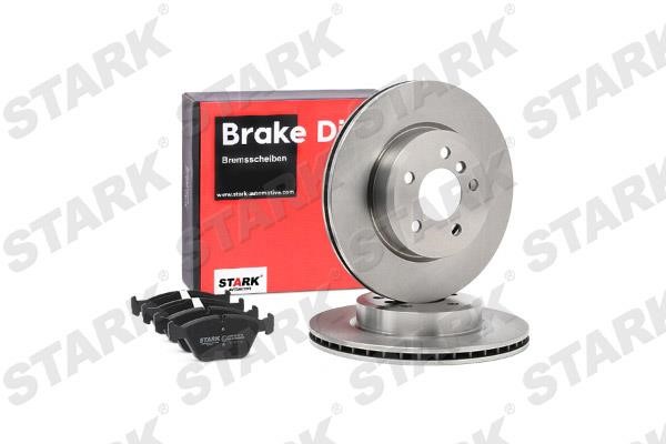 Stark SKBK-1090353 Front ventilated brake discs with pads, set SKBK1090353
