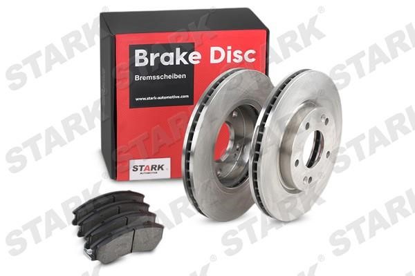 Stark SKBK-10990470 Front ventilated brake discs with pads, set SKBK10990470