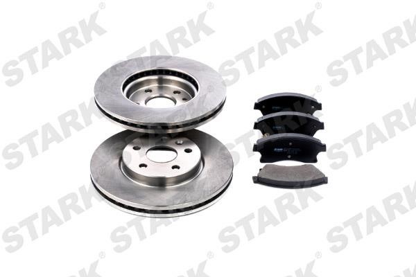 Stark SKBK-1090220 Front ventilated brake discs with pads, set SKBK1090220