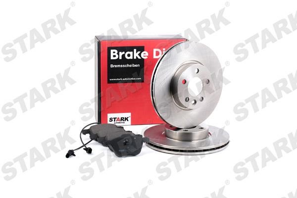 Stark SKBK-1090358 Front ventilated brake discs with pads, set SKBK1090358