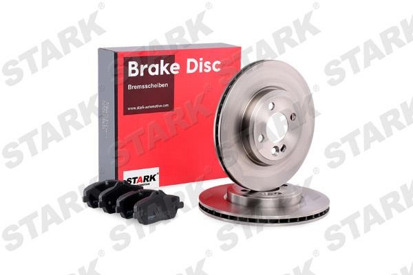 Stark SKBK-1090378 Front ventilated brake discs with pads, set SKBK1090378