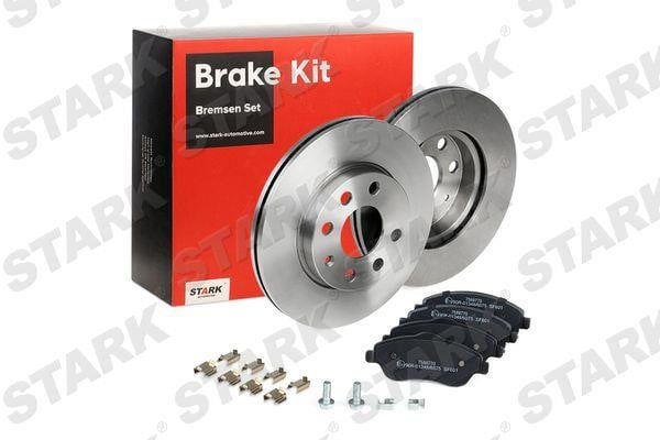 Stark SKBK-1090275 Front ventilated brake discs with pads, set SKBK1090275